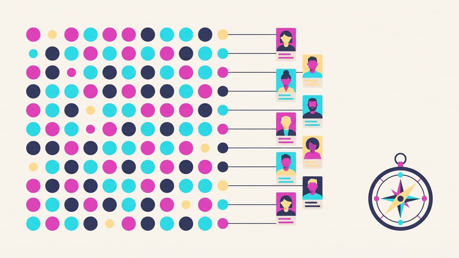 Une matrice de compétences reliée aux fiches des formateurs